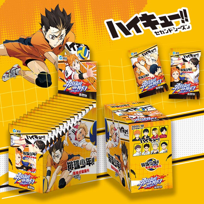 Anime Merchandise Haikyuu - Haikyuu Baru!! Kartu Koleksi Merchandise Anime: