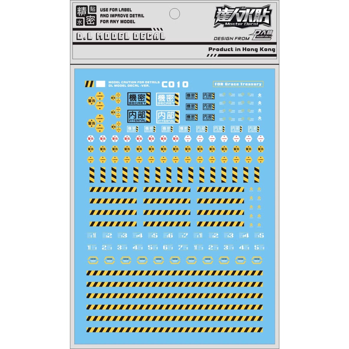 Master Decal C010 Stiker Perin - Bandai Gundam Hg ulasan dan harga