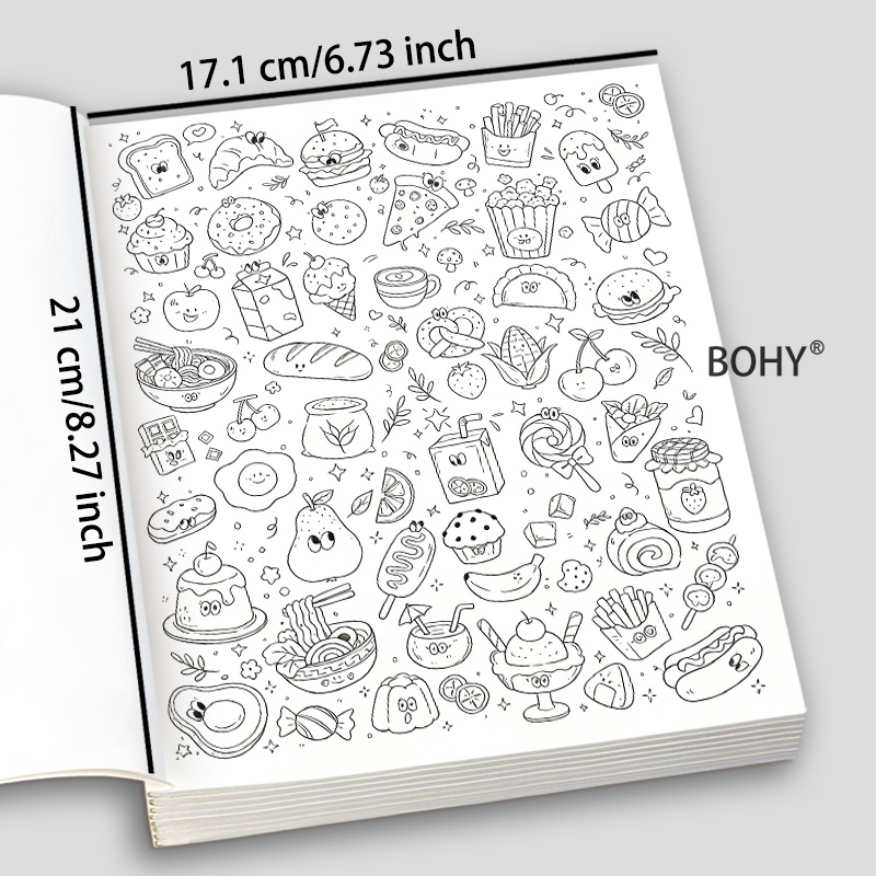 Buku Dekompresi dan Mewarnai u - Art Book Illustration ulasan dan harga