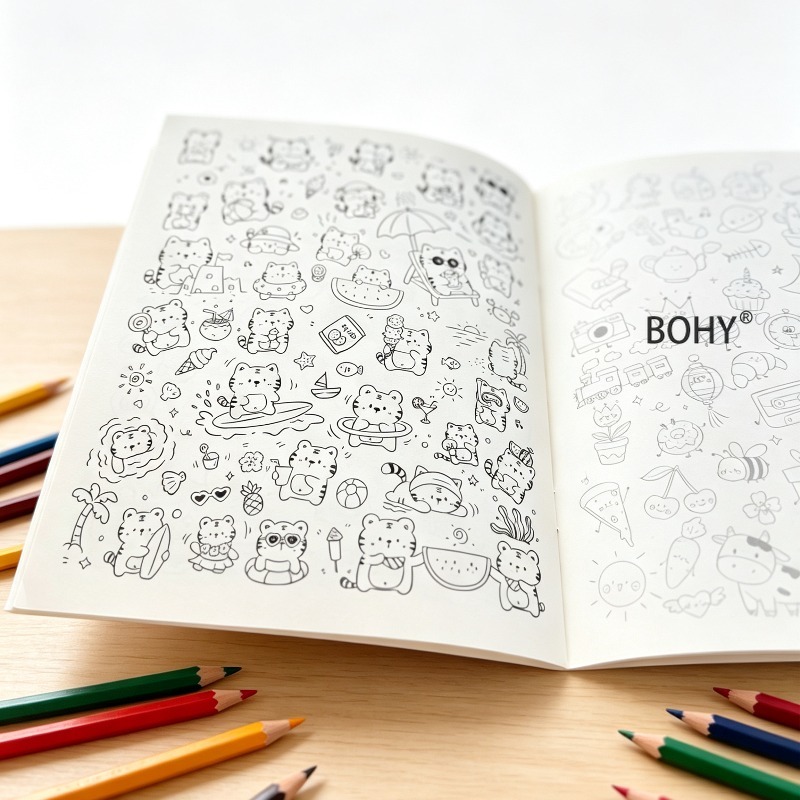 Buku Dekompresi dan Mewarnai u - Art Book Illustration ulasan dan harga